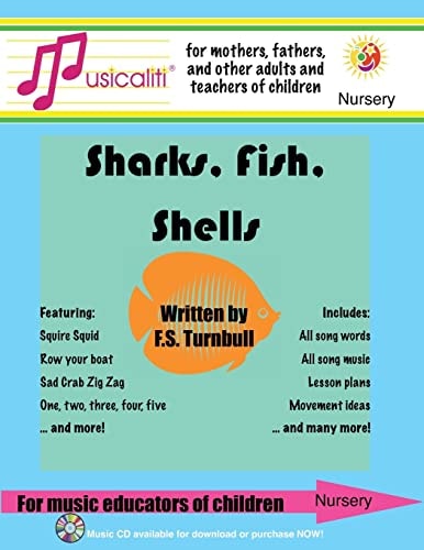 Musicaliti Nursery Sharks, Fish, Shells: Musicaliti Nursery
