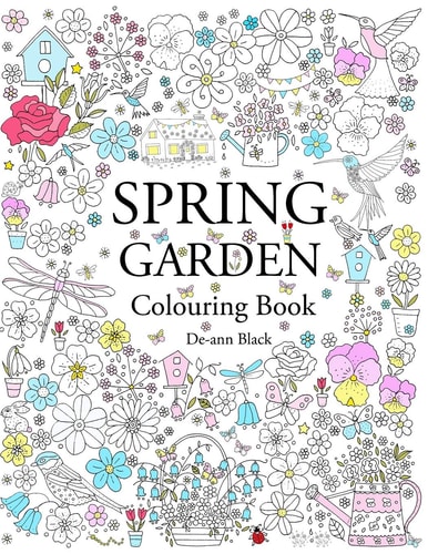 Spring Garden Colouring Book