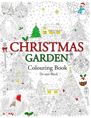 Christmas Garden Colouring Book