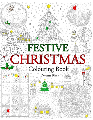 Festive Christmas Colouring Book