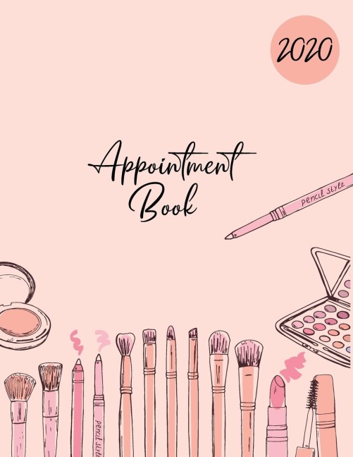 2020 Appointment Book: Large Diary with 15 Minute Time Slots : 8AM - 9PM : 6 Days At A Glance