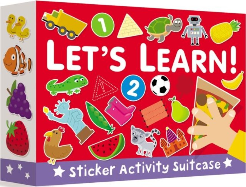 Sticker Activity Suitcase - Lets Learn!