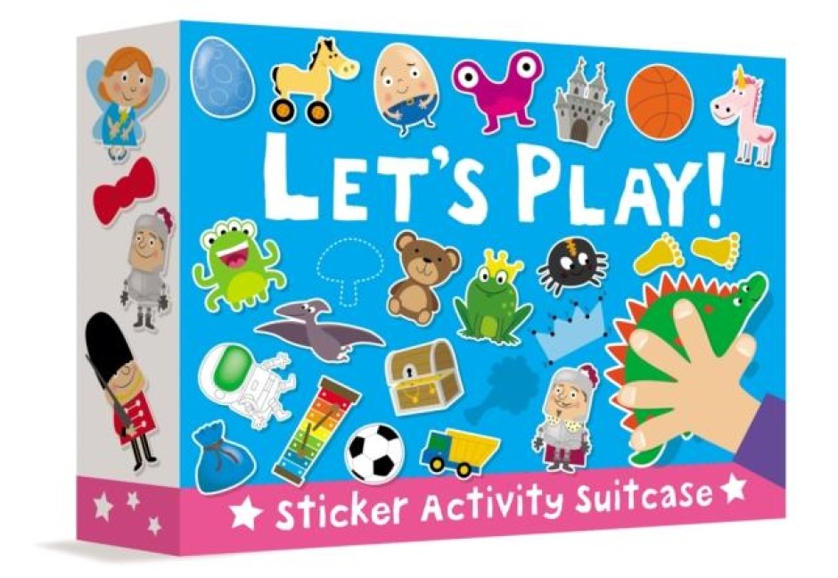 Sticker Activity Suitcase - Lets Play!