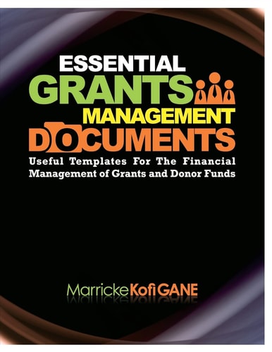 Essential Grants Management Documents Sustainable Development, Gender Sensitivity, International Development, Key Performance Indicators