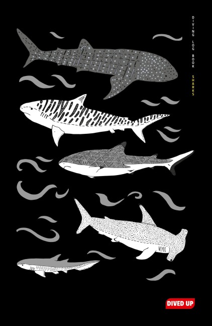 Diving Log Book: Sharks