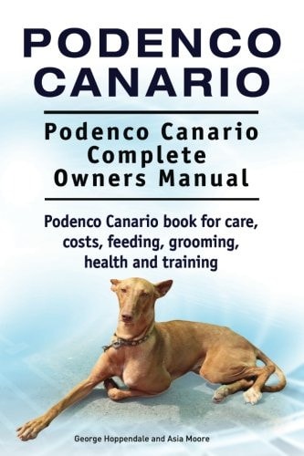Podenco Canario. Podenco Canario Complete Owners Manual. Podenco Canario Book for Care, Costs, Feeding, Grooming, Health and Training.