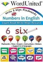 Numbers in English: Write & Wipe Flashcards