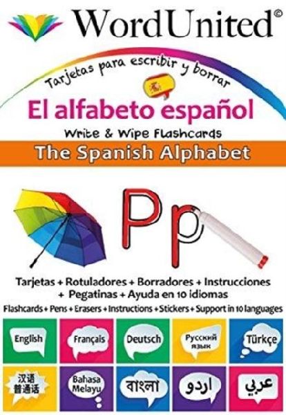 The Spanish Alphabet: Write & Wipe Flashcards
