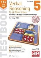 11+ Verbal Reasoning Year 5-7 GL & Other Styles Testbook 5: Standard & Multiple-choice 6 Minute Tests