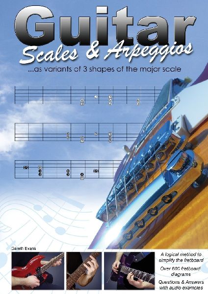 Guitar Scales and Arpeggios: as variants of 3 shapes of the major scale