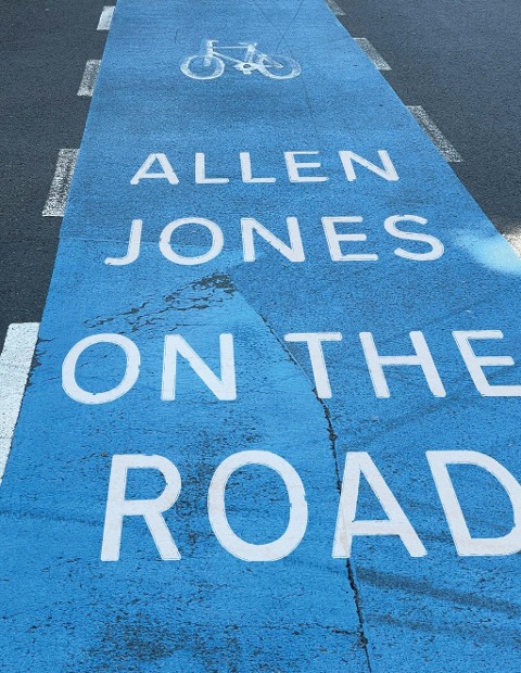 On the Road: Parking Markings: An Artists Book by Allen Jones