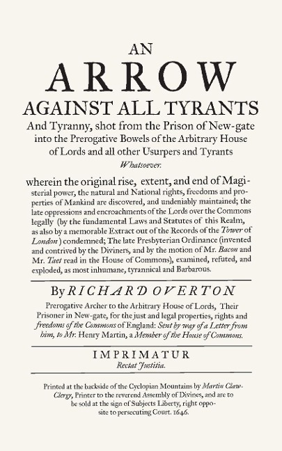 An Arrow Against All Tyrants: With an Introduction by Professor Ian Gadd