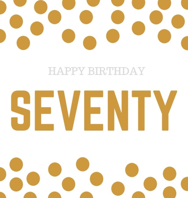Happy 70th Birthday Guest Book (Hardcover): Happy 70th Birthday Guest book, party and birthday celebrations decor, memory book, 70th birthday, happy birthday guest book, celebration message log book, celebration guestbook, celebration parties, message log