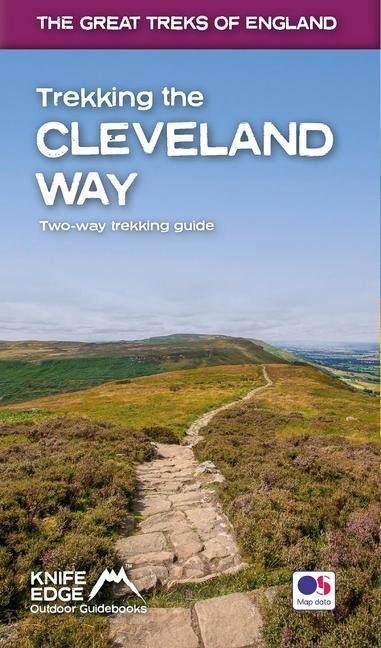 Trekking the Cleveland Way: Two-way guidebook with OS 1:25k maps: 20 different itinerari
