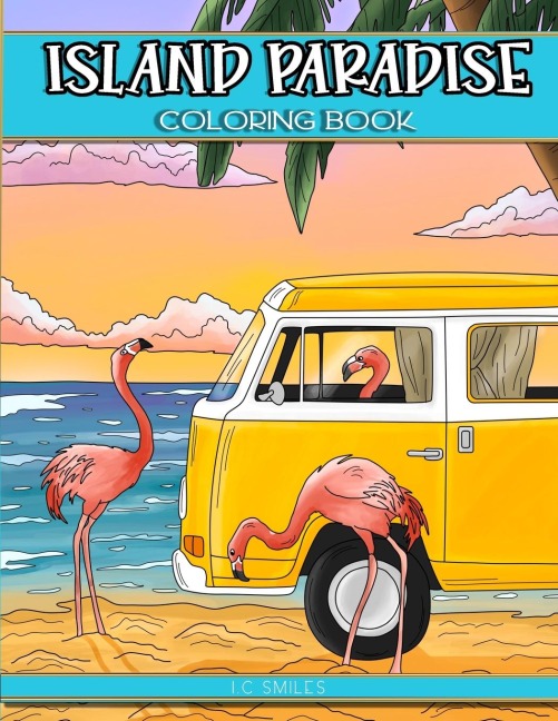 Island Paradise Coloring Book