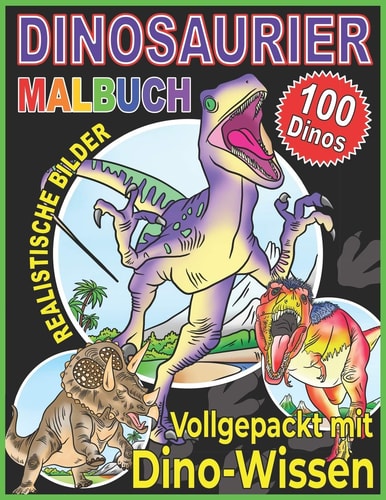 Dinosaurier Malbuch Eine Sammlung Prähistorischer Ausmalbilder Für Kinder