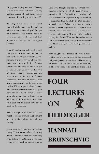 Four Lectures on Heidegger