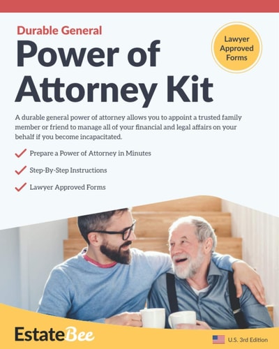 Durable General Power of Attorney Kit Make Your Own Power of Attorney in Minutes