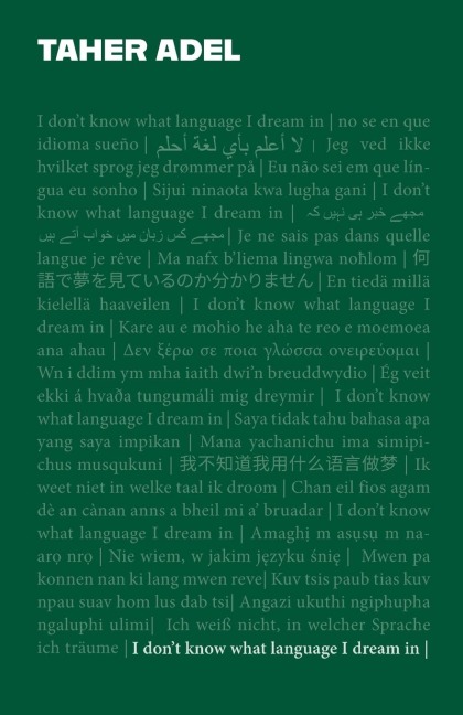 I dont know what language I dream in