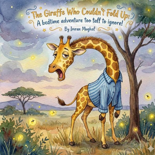 The Giraffe Who Couldnt Fold Up: A bedtime adventure too tall to ignore