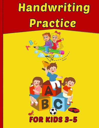Handwriting Practice For Kids 3 -5 Preschool Writing Practice