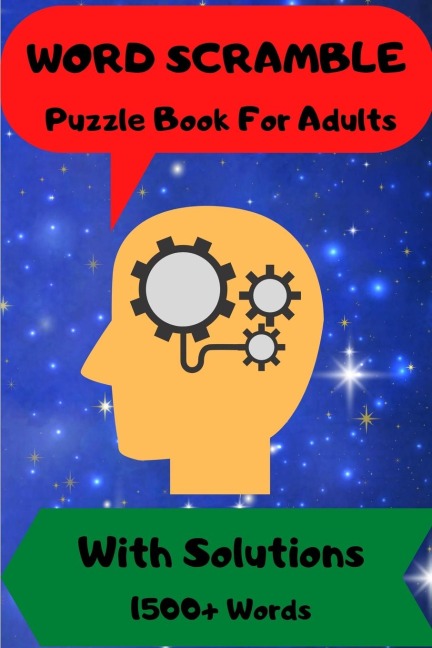 Word Scramble: For Men and Women Puzzle Book with Solutions | 1500 + Words