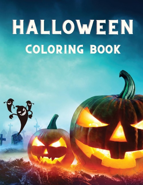 Halloween Coloring Book: For Grown Ups with Monsters, Pumpkins, Haunted Houses, and Witches ¿ Stress Relief Relaxation with Spooky coloring pages for Men and Women