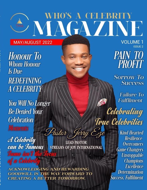 Whos A Celebrity Magazine Pastor Jerry on the cover
