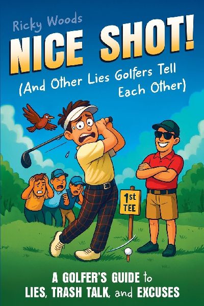 Nice Shot! (And Other Lies Golfers Tell Each Other): A Golfers Guide to Lies, Trash Talk and Excuses (A Funny Golf Gift)
