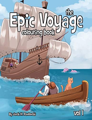 The Epic Voyage Colouring Book Volume 1
