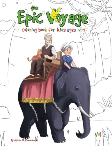 The Epic Voyage Colouring Book Volume 2