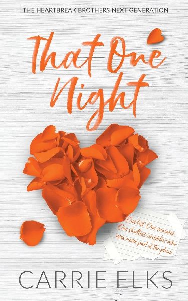 That One Night - Alternative Cover Edition