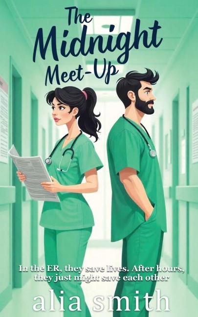 The Midnight Meet-Up: A grumpy x sunshine, forced proximity ER romance