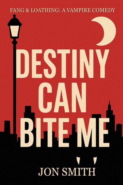 Destiny Can Bite Me: A sardonic urban vampire fantasy of blood, banter, and very bad decisions.