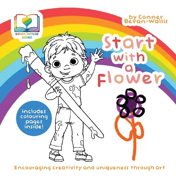 Start With A Flower: Encouraging Creativity and Uniqueness Through Art