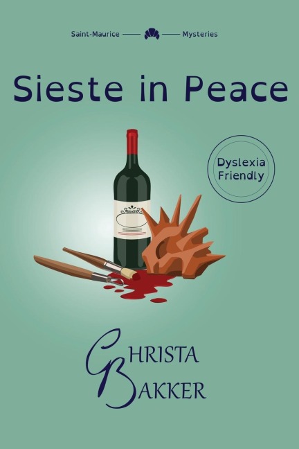 Sieste in Peace (Dyslexia Friendly): an artful pageturner of a cozy mystery