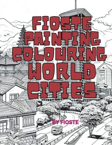 Fioste Painting Colouring World Cities