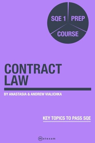 Contract Law. SQE 1 Prep Course