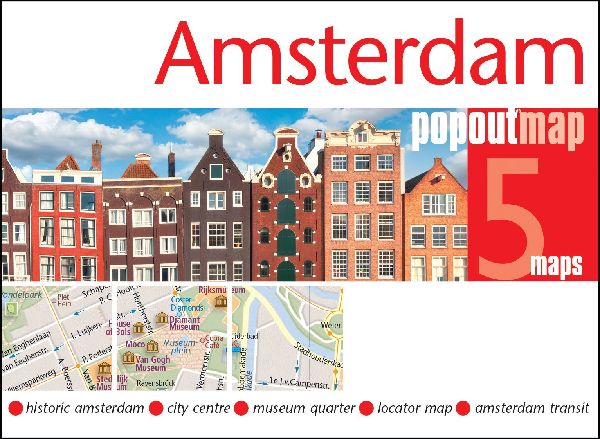 Amsterdam Popout Map: Popout Map
