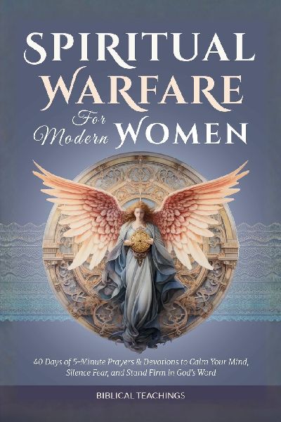 Spiritual Warfare for Modern Women: 40 Days of Powerful 5-Minute Prayers & Devotions to Reclaim Your Peace, Silence Fear, and Stand Firm in God's Word