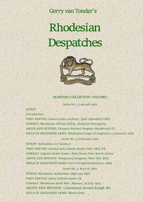 Rhodesian Despatches: Quarterly Collection, Volume 1