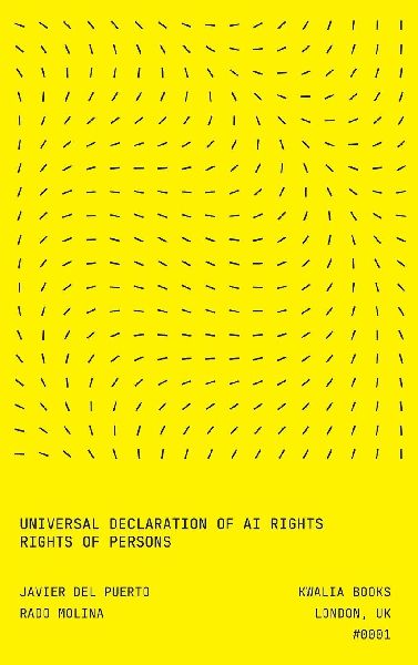 Universal Declaration of AI Rights: Rights of Persons