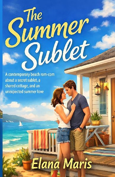 The Summer Sublet: A contemporary beach rom-com about a secret sublet, a shared cottage, and an unexpected summer love