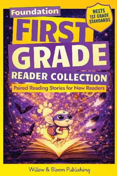 First Grade Reader Collection: Foundation: Paired Reading Stories for New Readers to Master Sight Words, Build Early Confidence, and Start Reading