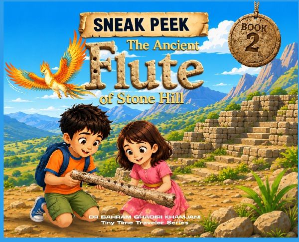 The Ancient Flute of Stone Hill (Tiny Time Traveler Series - Book 2)