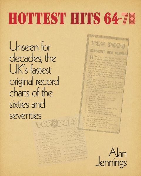 Hottest Hits 64-78  - Unseen for decades, the UK's fastest original record charts of the sixties and seventies