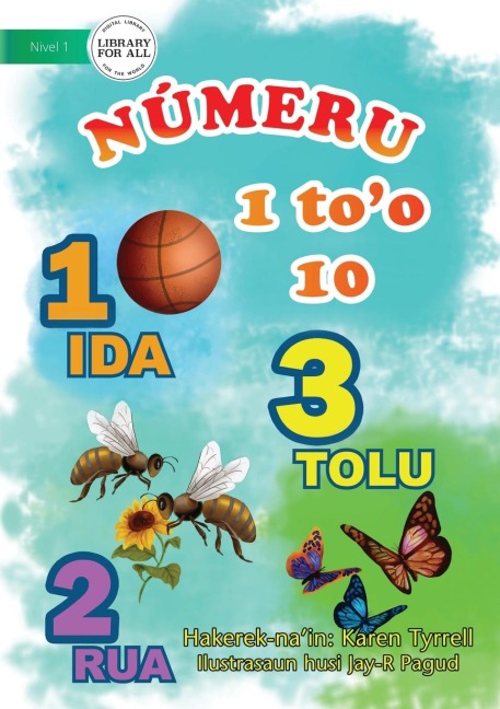 Numbers For Me (Tetun edition) - Númeru 1 too 10