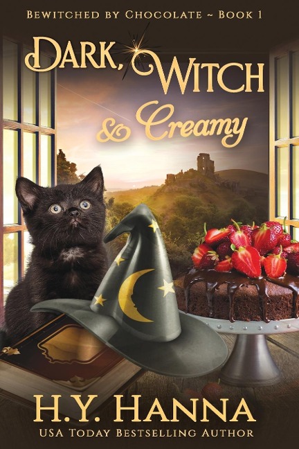 Dark, Witch & Creamy (LARGE PRINT): BEWITCHED BY CHOCOLATE Mysteries ~ Book 1