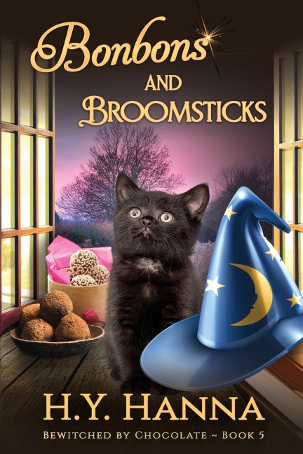 Bonbons and Broomsticks (LARGE PRINT): BEWITCHED BY CHOCOLATE Mysteries ~ Book 5