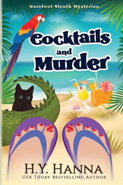 Cocktails and Murder (LARGE PRINT): Barefoot Sleuth Mysteries -  Book 3